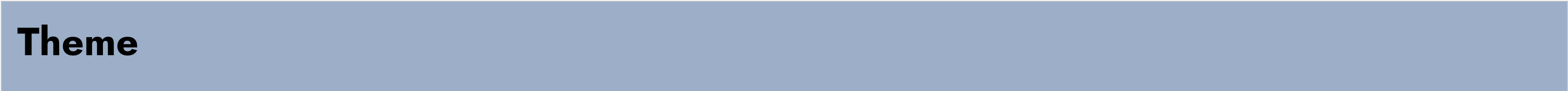 Theme Example 1