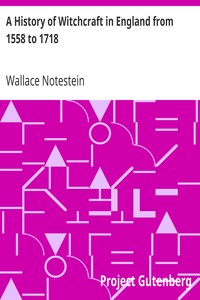 by Wallace Notestein is a historical account written in the early 20th century. This detailed analysis explores the phenomenon of witchcraft in England during a significant period of English history, investigating societal beliefs, trials, and their implications across different social strata. The text aims to present a pure narrative of witch trials while also addressing the politics and public perceptions surrounding such events. The opening of the work introduces Notestein's methodology and scope, highlighting the necessity for a chronological exploration of significant witch trials and the pervasive misinformation that has surrounded the topic. The author aims to correct historical inaccuracies and provide a thorough examination of how witchcraft beliefs were intertwined with the social and political fabric of the time. Notestein shares his intentions to synthesize various sources, and notes the historical context starting from the rise of witchcraft legislation under Queen Elizabeth I, emphasizing an urgency to confront the complexities of legal and societal responses to witchcraft across the specified time frame. Read it at Project Gutenberg: https://www.gutenberg.org/cache/epub/31511/pg31511-images.html